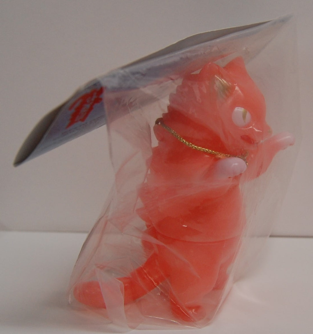 Konatsuya Negora Cat (Coral) Sofubi Vinyl Figure Japan
