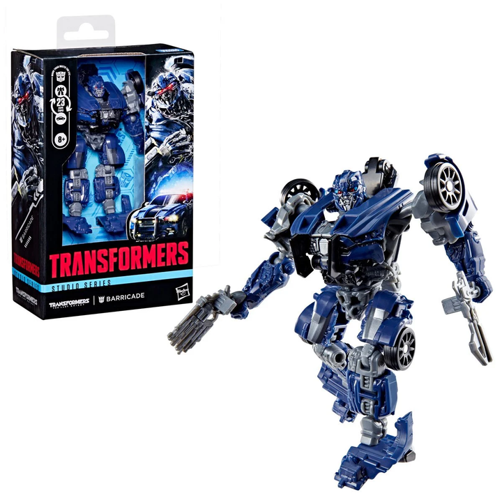 Transformers Studio Series 86 Deluxe Class Transformers: The Last Knight Decepticon Barricade