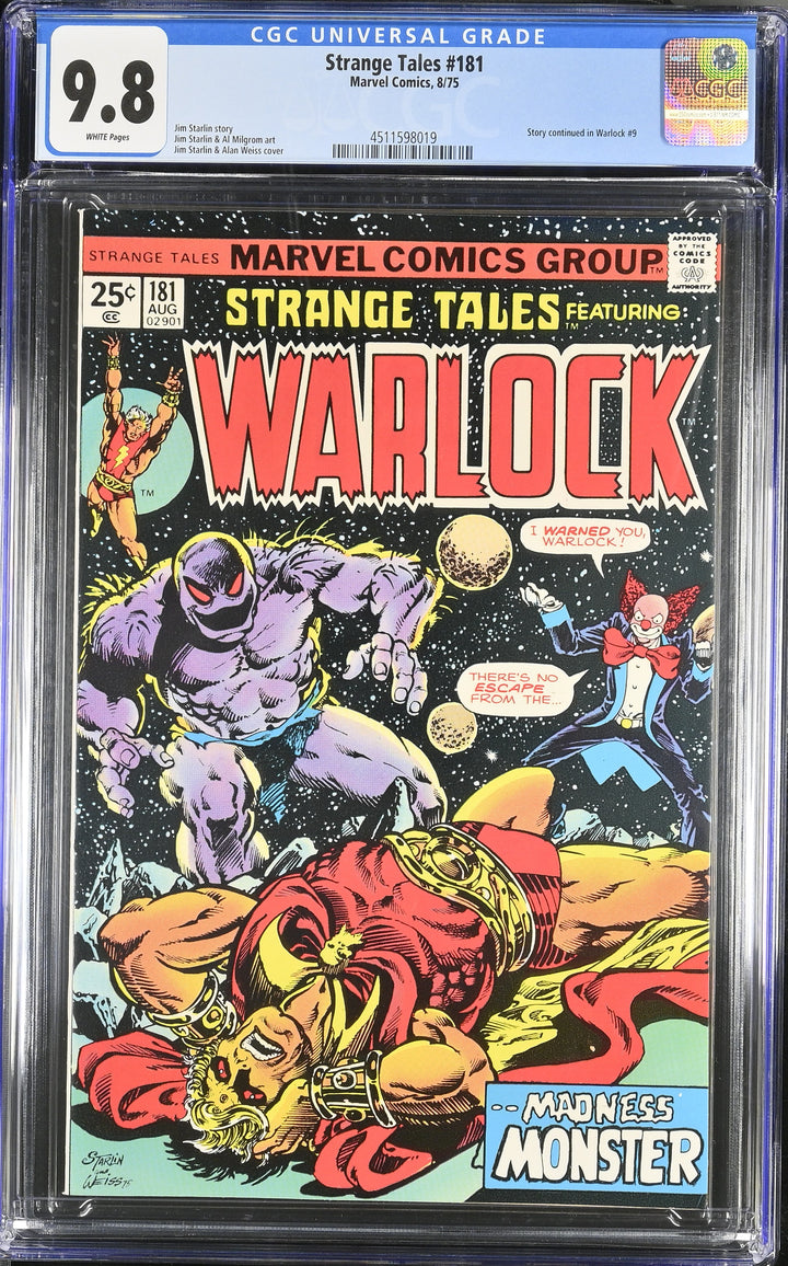 Strange Tales #181 CGC 9.8