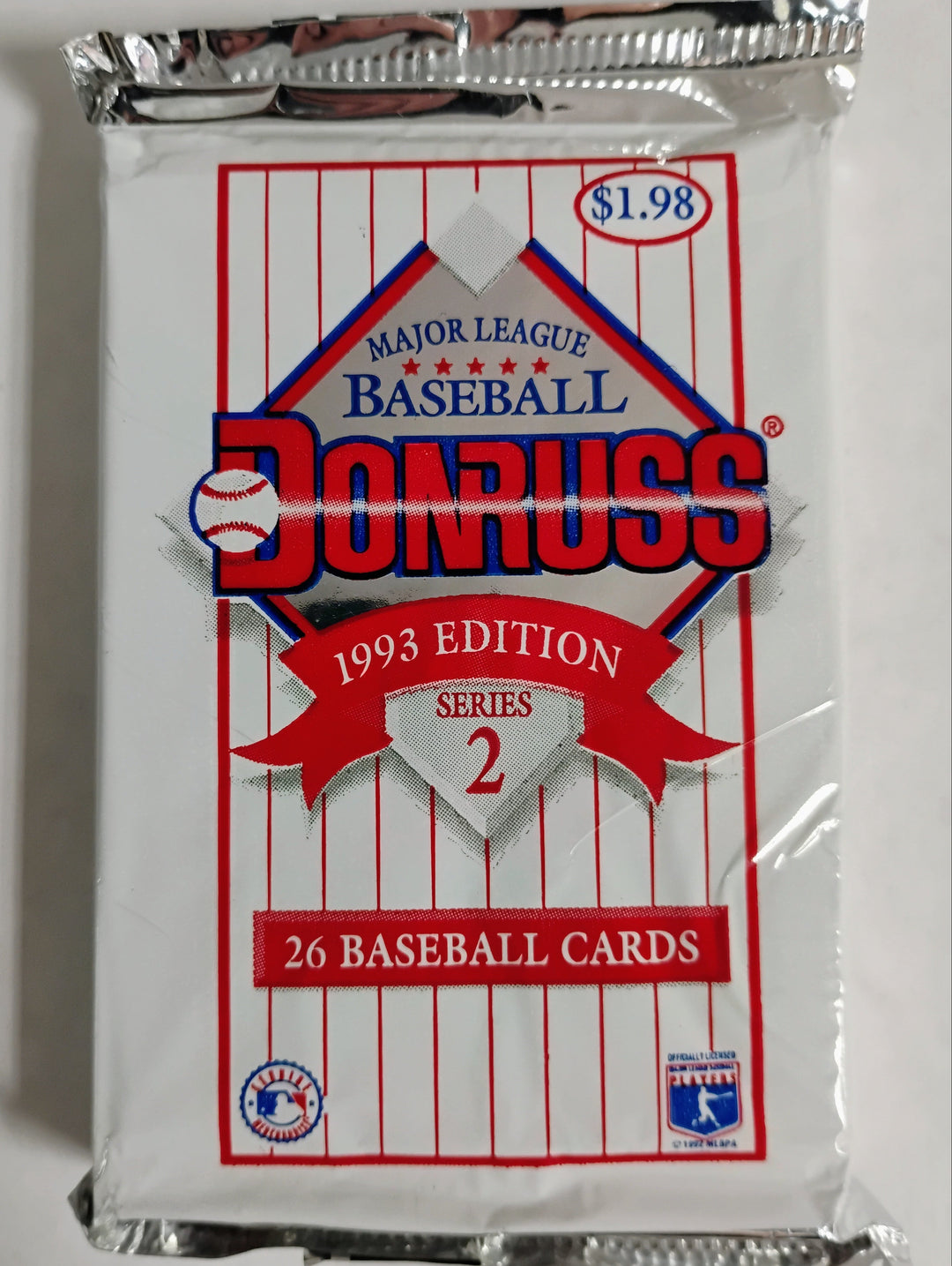 1993 Donruss Baseball Series 2 Jumbo Pack
