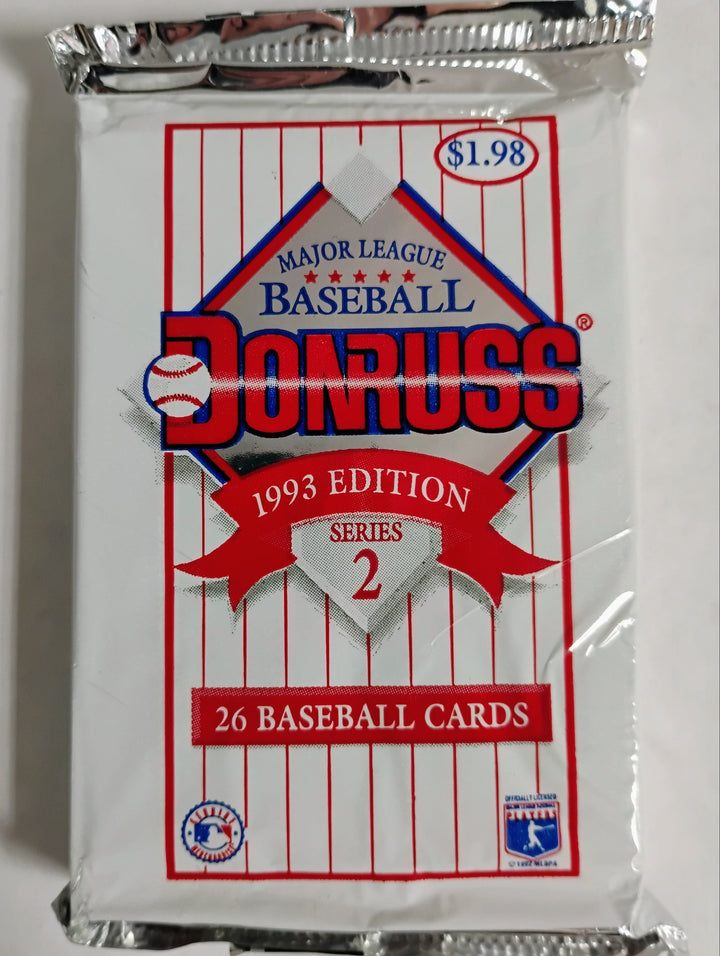 1993 Donruss Baseball Series 2 Jumbo Pack