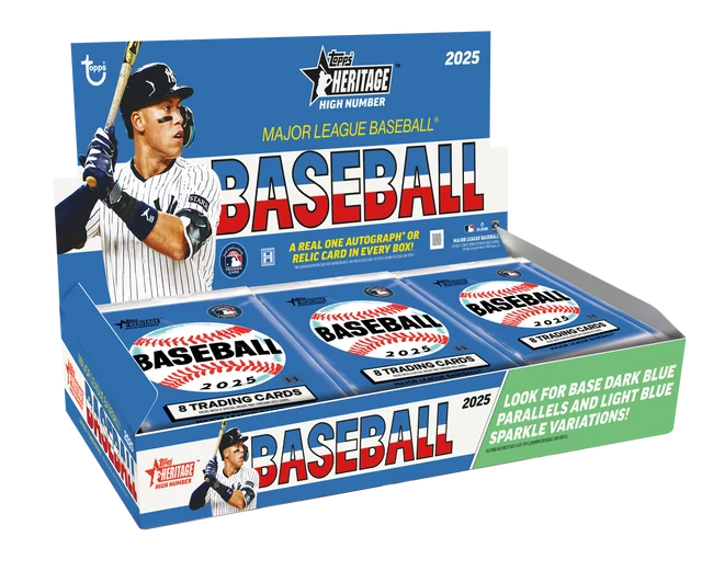 2025 Topps Heritage Baseball High Number Hobby Box