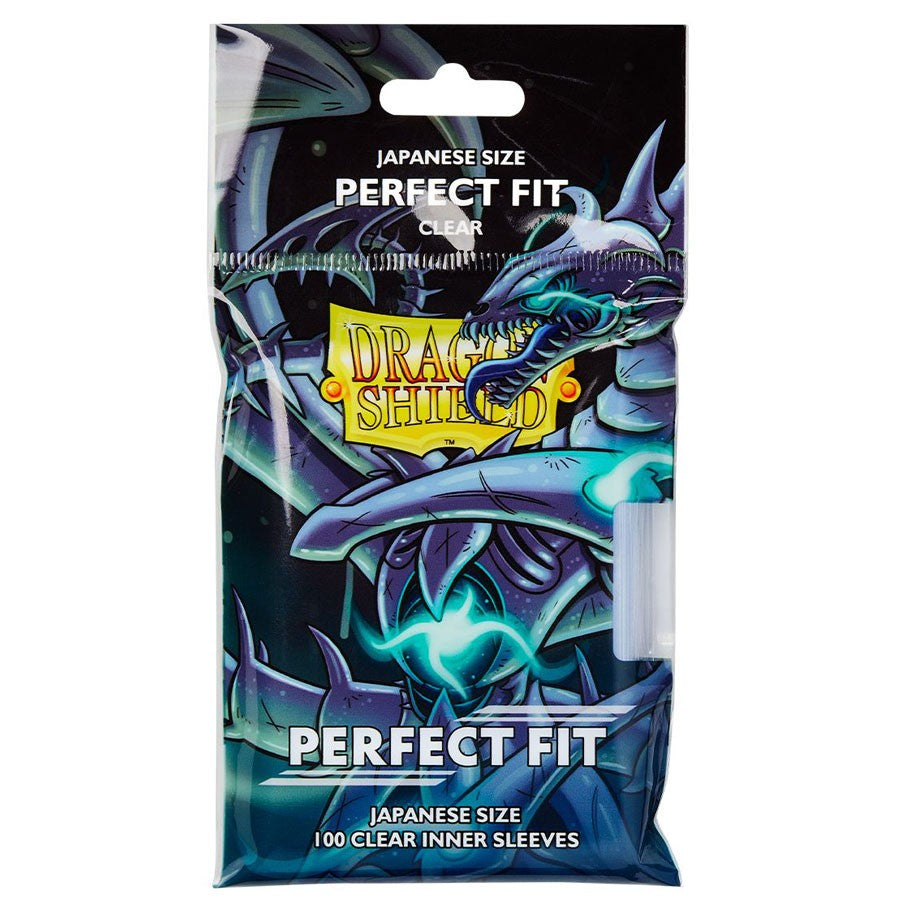 Dragon Shield Card Sleeves - Japanese Perfect Fit: Clear (100 Ct)