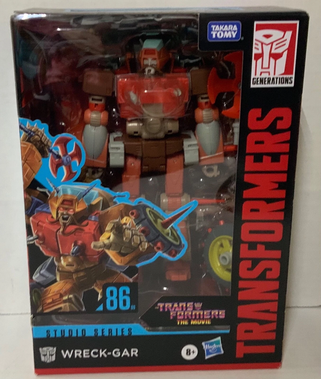 Transformers the Movie - Wreck-Gar Series 86-09 Voyager Class Action Figure