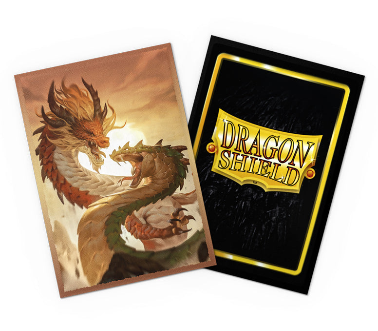 Dragon Shield Card Sleeves - Art: Chinese New Year 2025 Wood Snake (60 Ct) - Japanese Dual Matte