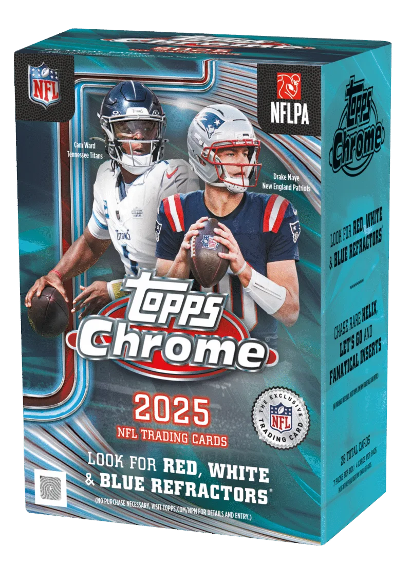2025 Topps Chrome Football SE Value Box