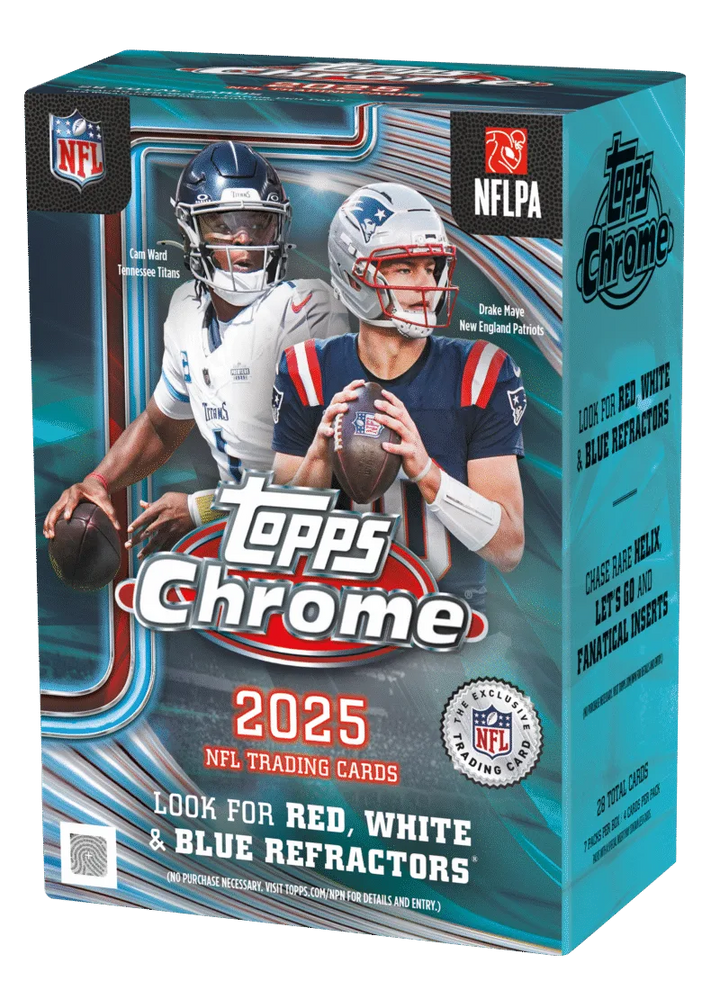 2025 Topps Chrome Football SE Value Box