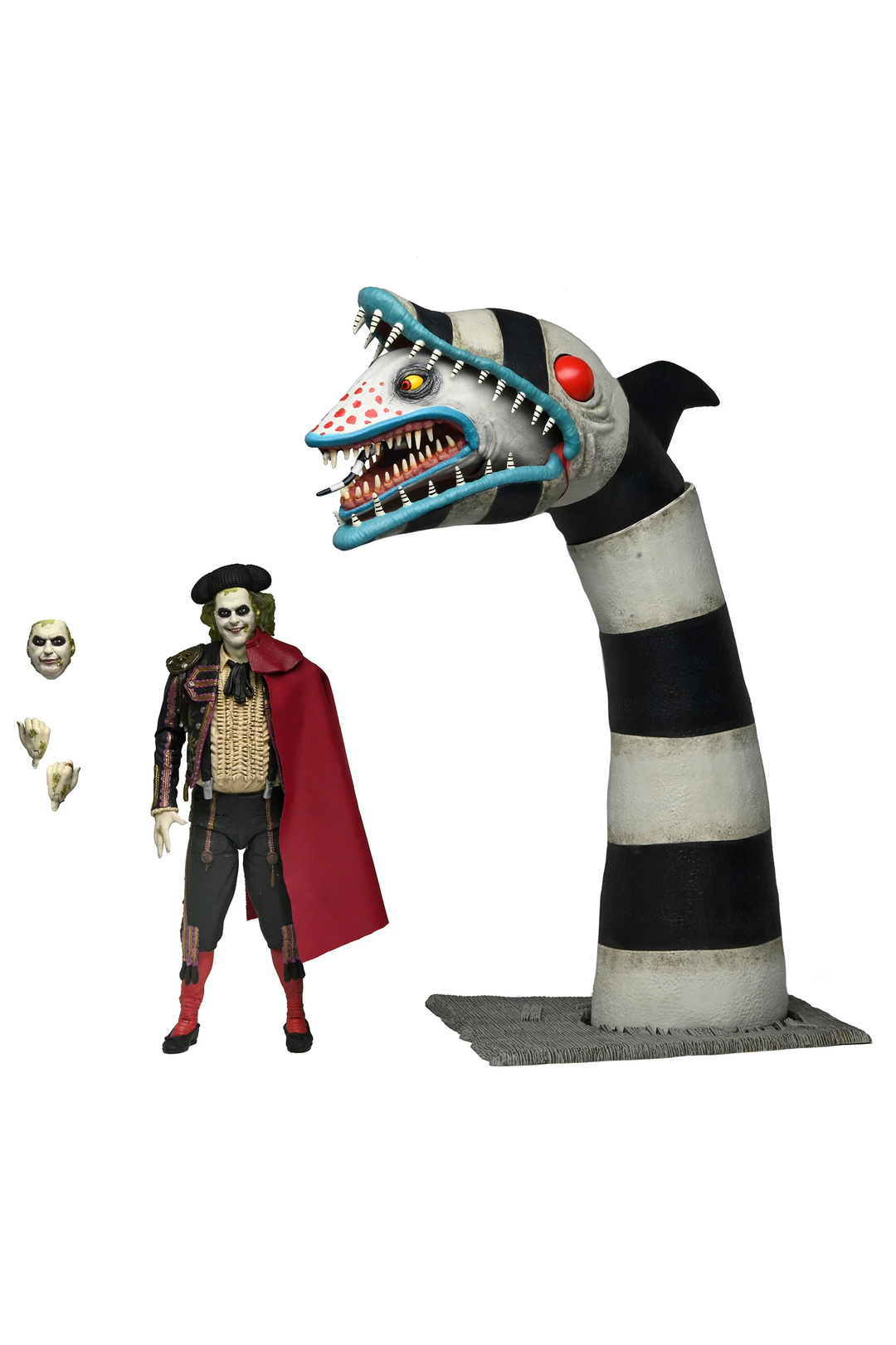 Beetlejuice Beetlejuice - Ultimate Matador Beetlejuice & Sandworm 7" Scale Action Figure 2-Pack