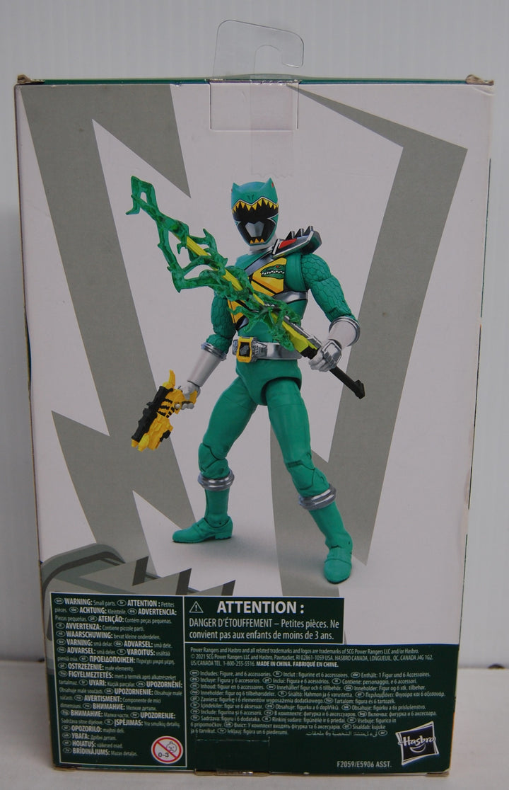 Power Rangers Lightning Collection Dino Charge Green Ranger 6" Action Figure