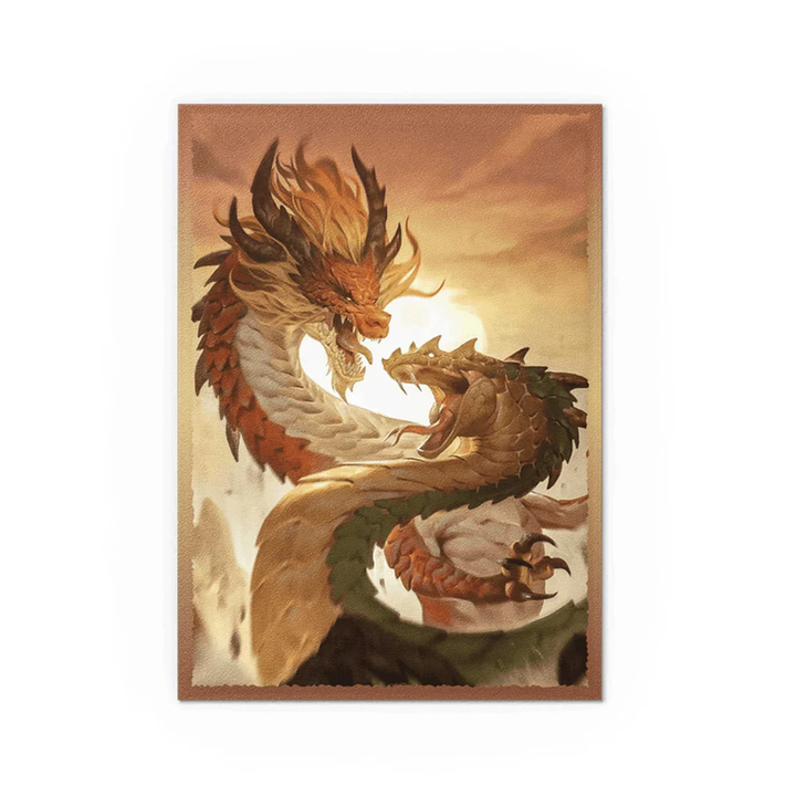 Dragon Shield Card Sleeves - Art: Chinese New Year 2025 Wood Snake (100 Ct) - Dual Matte
