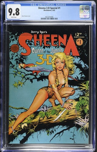 Sheena 3-D Special #1 CGC 9.8