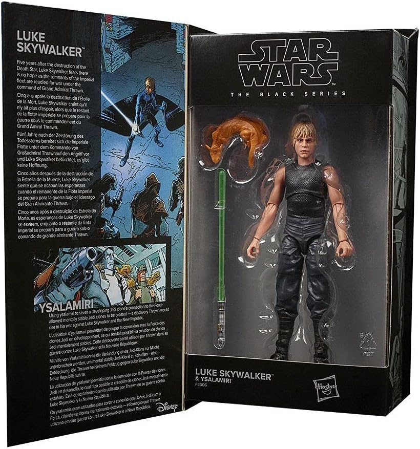 Star Wars The Black Series 50th Anniversary Luke Skywalker & Ysalamiri 6-Inch Action Figure
