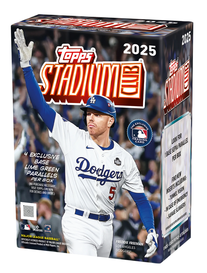 2025 Topps Stadium Club Baseball Value Box