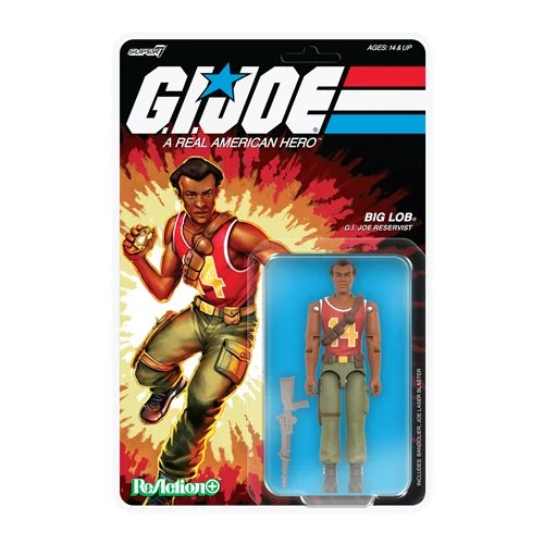 G.I. Joe Big Lob (Movie) 3 3/4-Inch ReAction + Figure