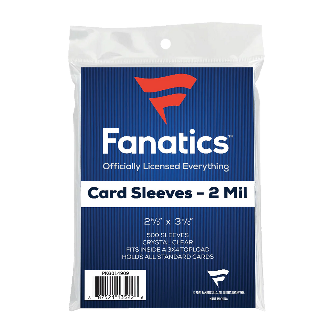 Fanatics Soft Penny Card Sleeves (500 Ct)