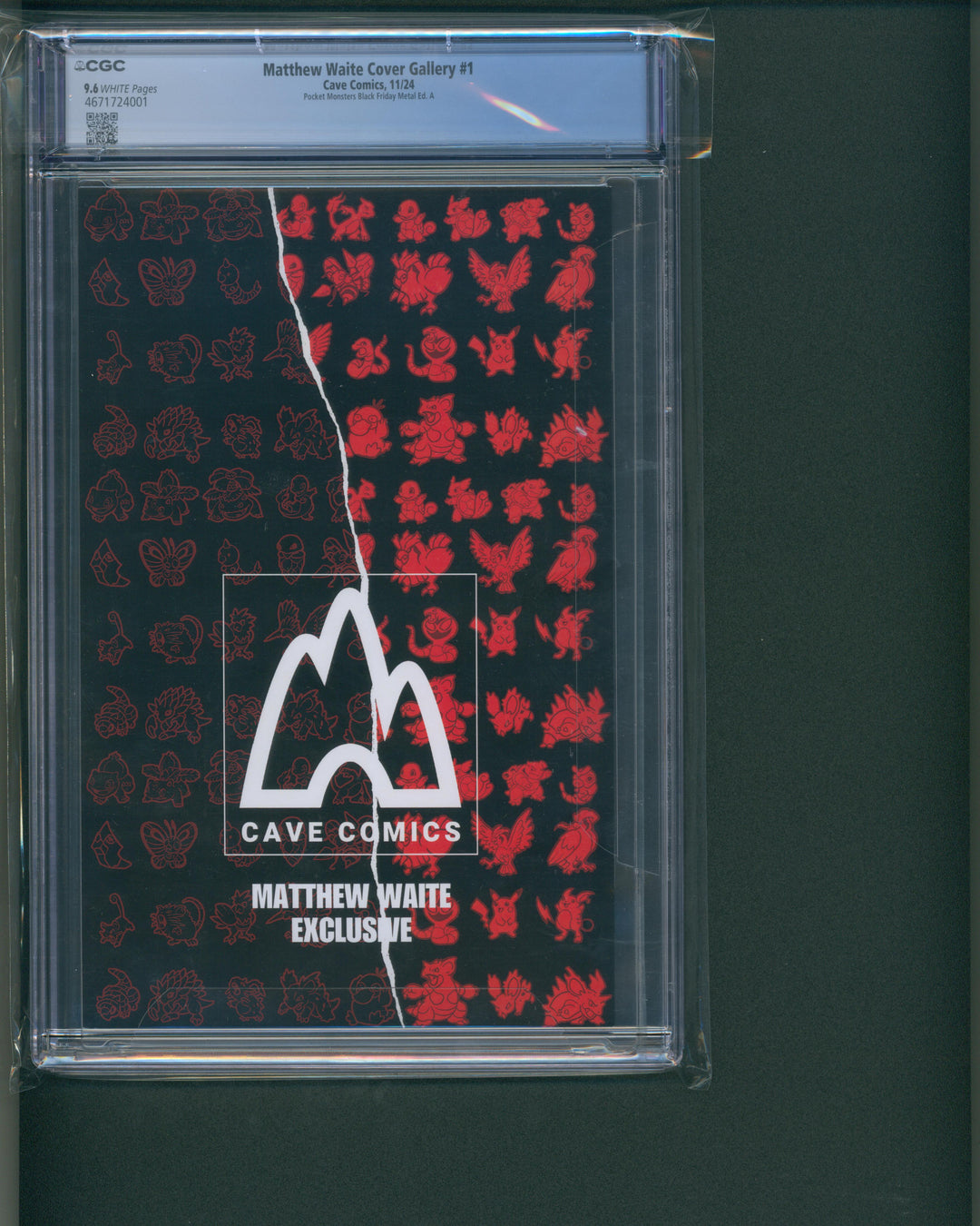 Matthew Waite Cover Gallery #1 CGC 9.6