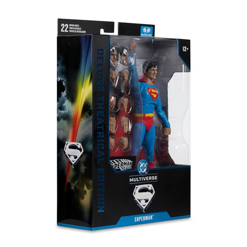 DC Multiverse Deluxe Theatrical Edition Wave 3 Superman: The Movie 1978 Superman 7-Inch Scale Action Figure