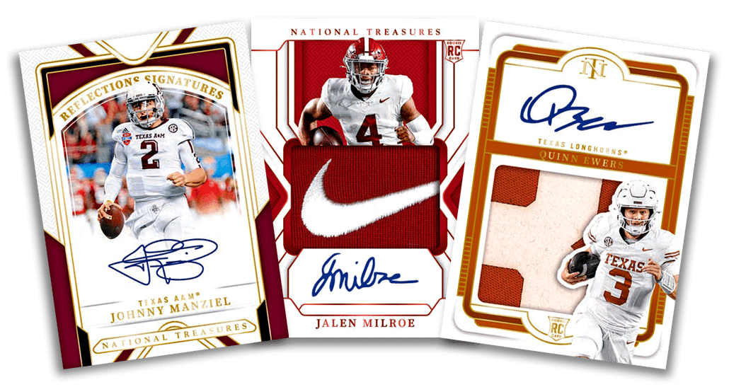 2025 Panini National Treasures Collegiate Football Hobby Box