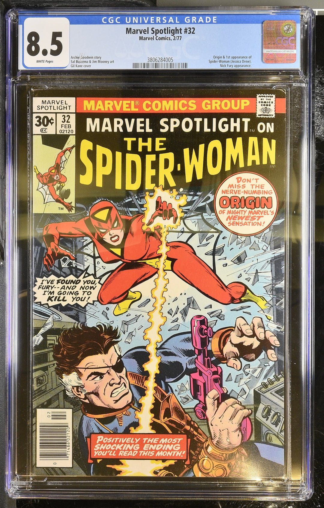 Marvel Spotlight #32 CGC 8.5