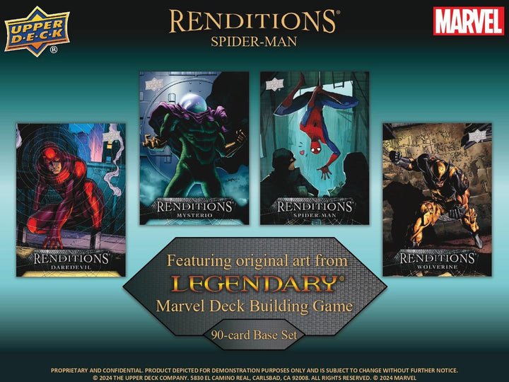 2024 Upper Deck Marvel Renditions Spider-Man Hobby Box