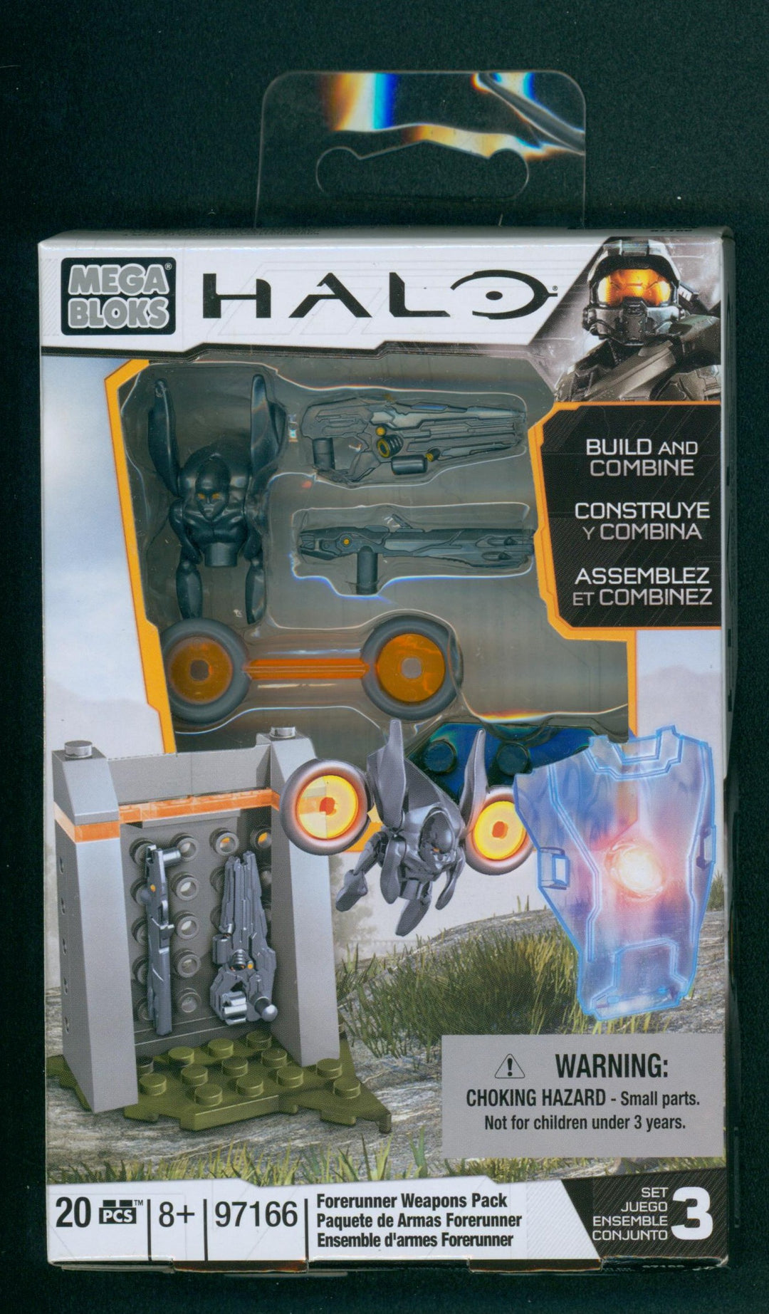 Halo Forerunner Promethean Watcher Action Figure & Weapons Pack