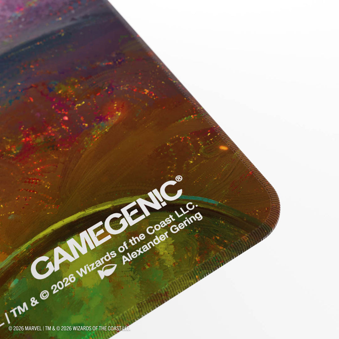 Magic the Gathering: Marvel Super Heroes Shiny Playmat - Doom Reigns Supreme