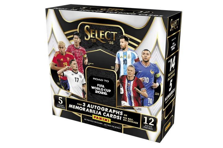 2025-26 Panini Select Road To The World Cup Soccer Hobby Box