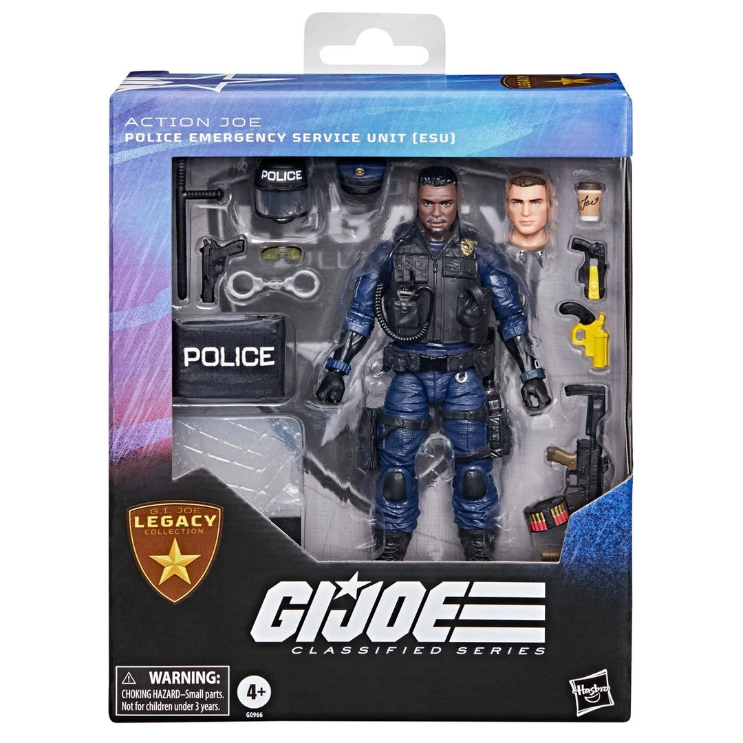 G.I. Joe Classified Series Legacy Collection Police Emergency Service Unit (ESU) 6-Inch Action Figure