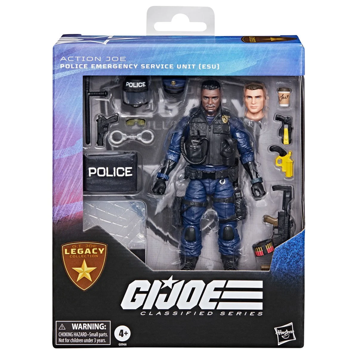 G.I. Joe Classified Series Legacy Collection Police Emergency Service Unit (ESU) 6-Inch Action Figure