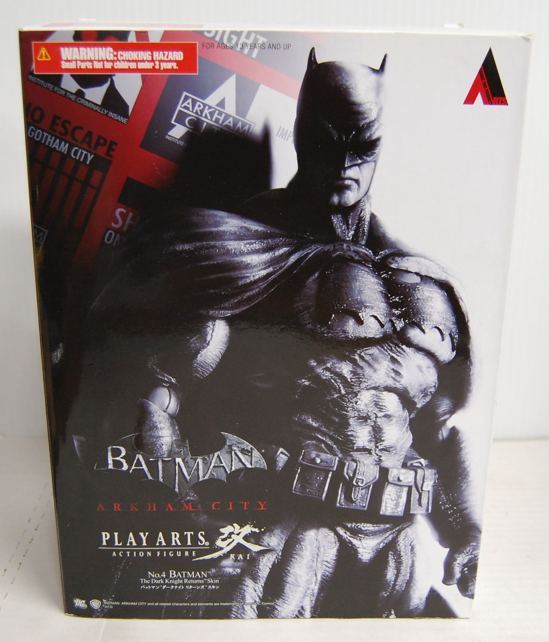 Play Arts Kai Batman: Arkham City -  No. 4 Batman (Dark Knight Returns Skin) *Used*
