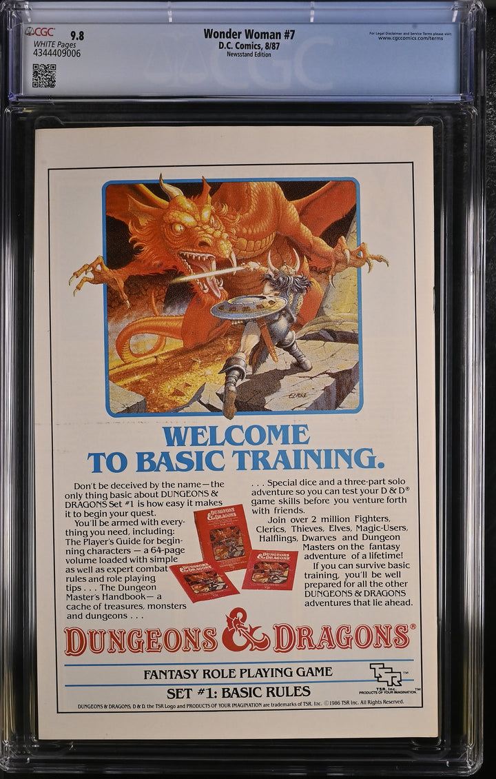 Wonder Woman #7 CGC 9.8