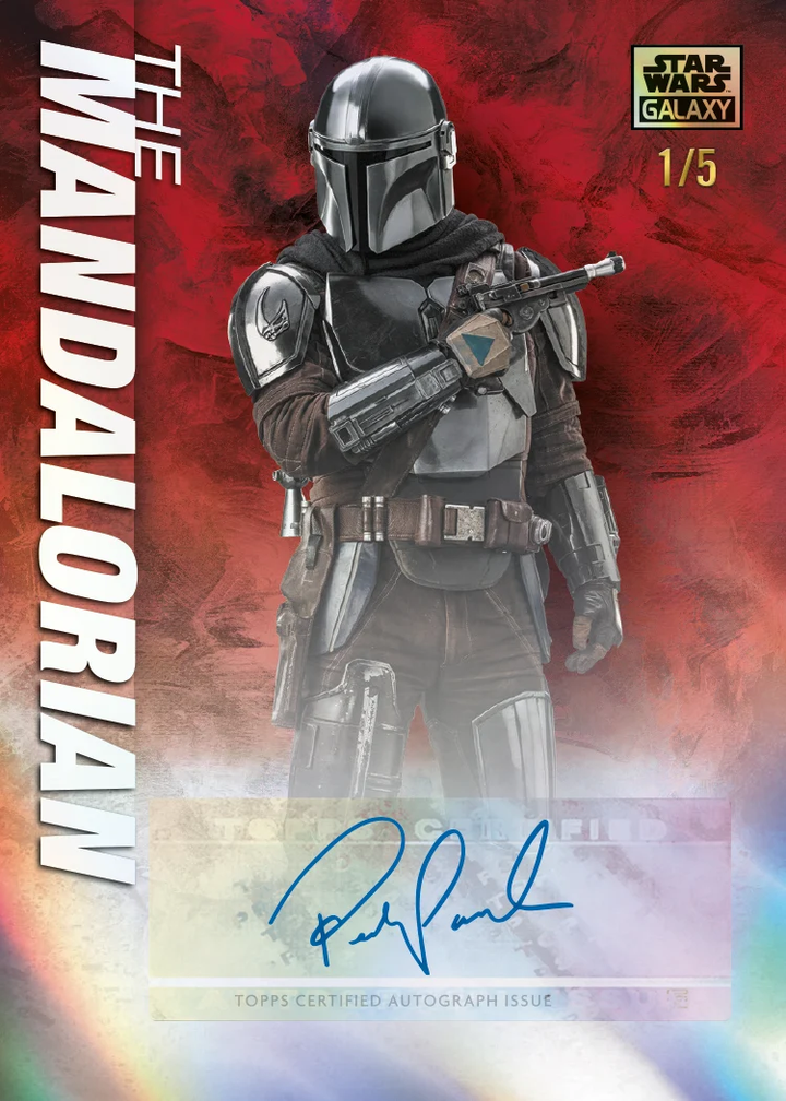 2026 Topps Chrome Star Wars Galaxy Hobby Box (18 Ct)