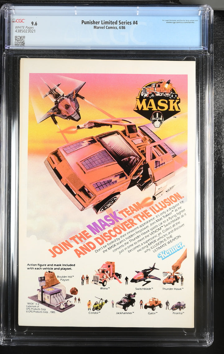 Punisher Limited Series #4 CGC 9.6