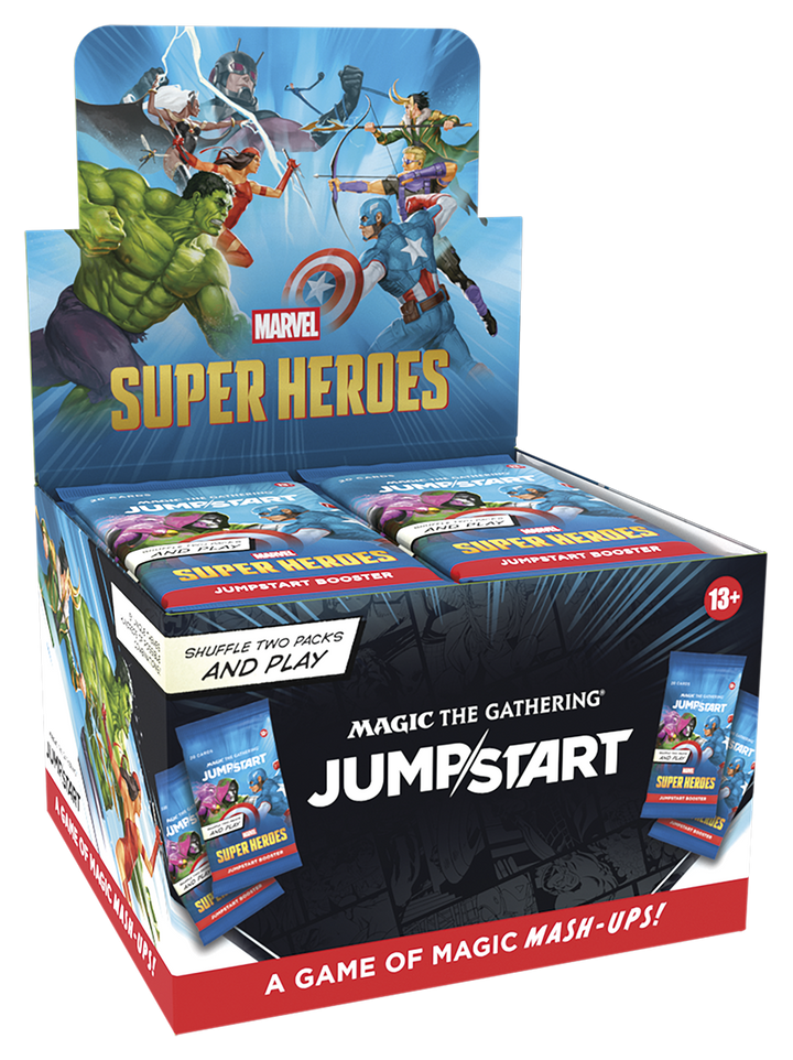 Magic: The Gathering - Marvel Super Heroes - Jumpstart Booster Box (24 Ct)
