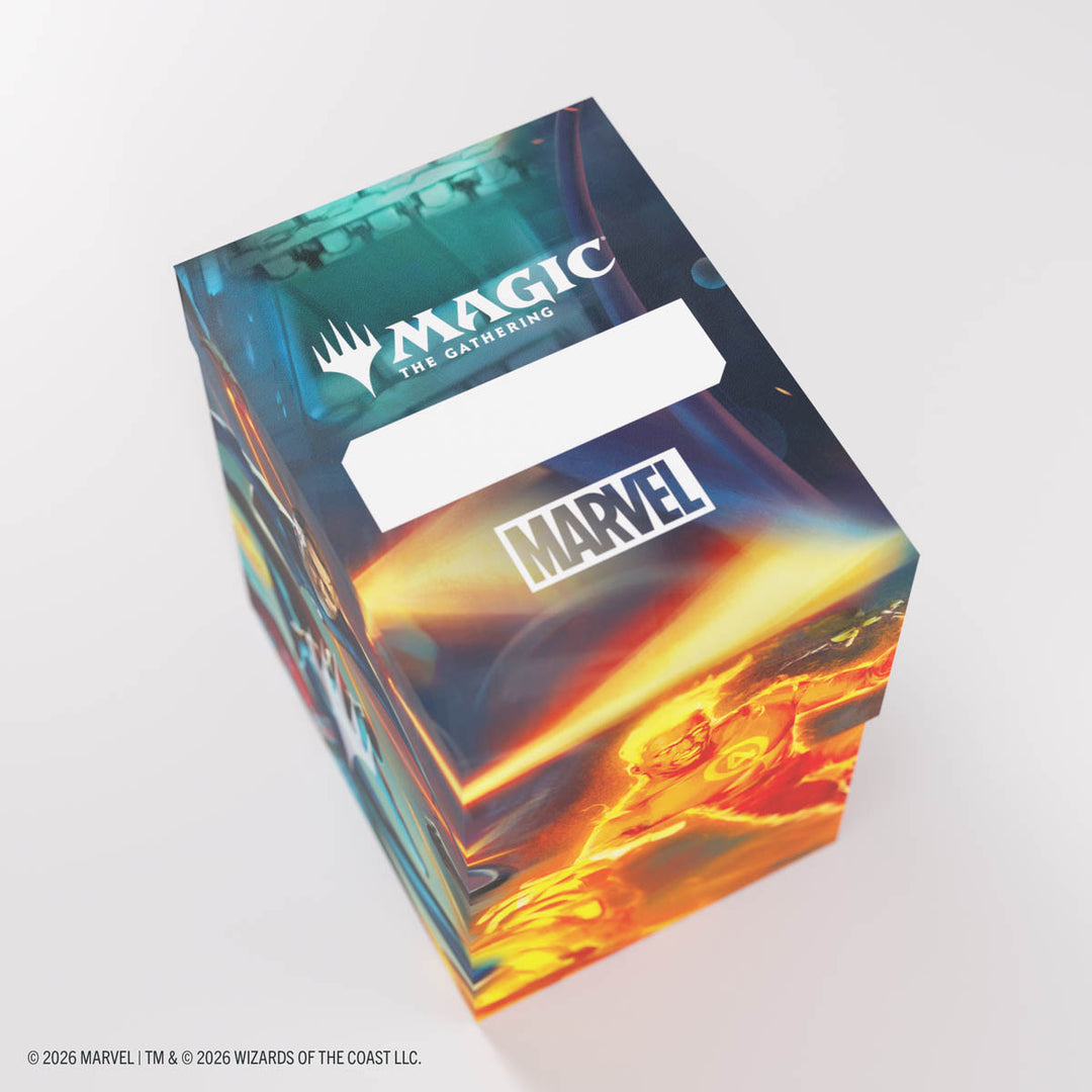 Magic: The Gathering: Marvel Super Heroes: Soft Dynarate 100+ XL Deck Box - Fantastic Four Unleashed