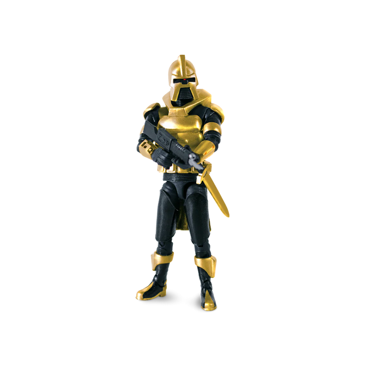 Battlestar Galactica 1978 Cylon Command Centurion (Gold) Wave 1 3 3/4-Inch Action Figure