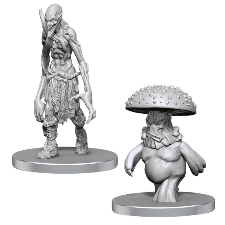 Pathfinder Battles: Unpainted Miniatures - Myceloid & Grimstalker