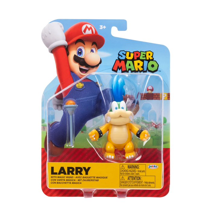 Super Mario Wave 51 Larry Koopa w/ Wand 4in Figure