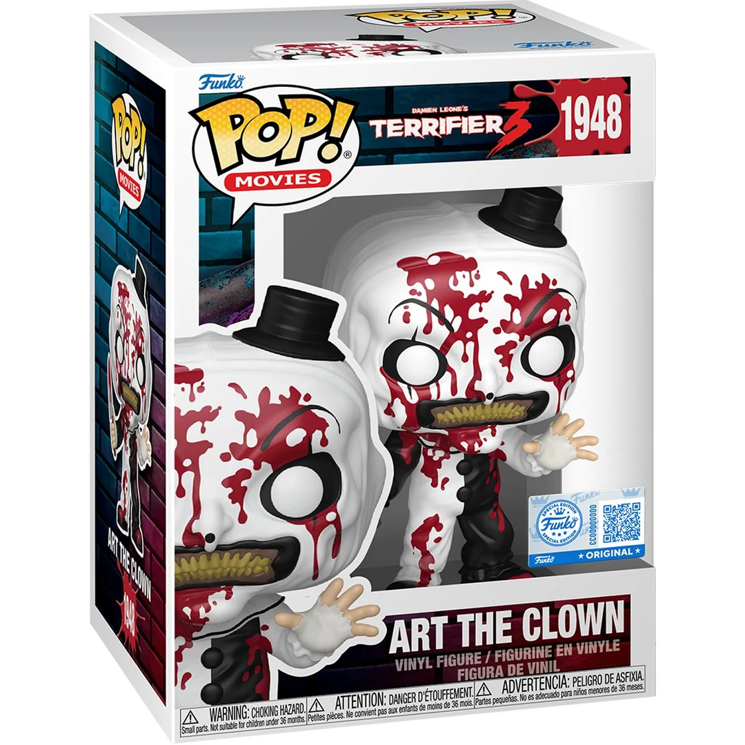 Funko Pop! #1948 Terrifier 3 - Art the Clown Bloody
