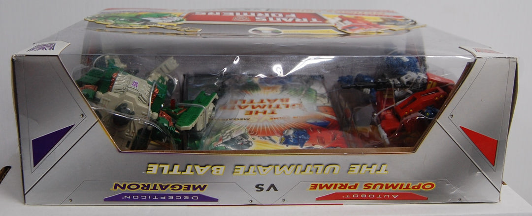 Transformers The Ultimate Battle - Optimus Prime vs Megatron - Figures 2006 w/ DVD