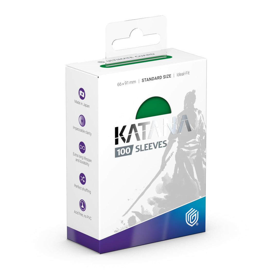 Ultimate Guard Katana Standard Card Sleeves - Jade Garden (100 Ct)