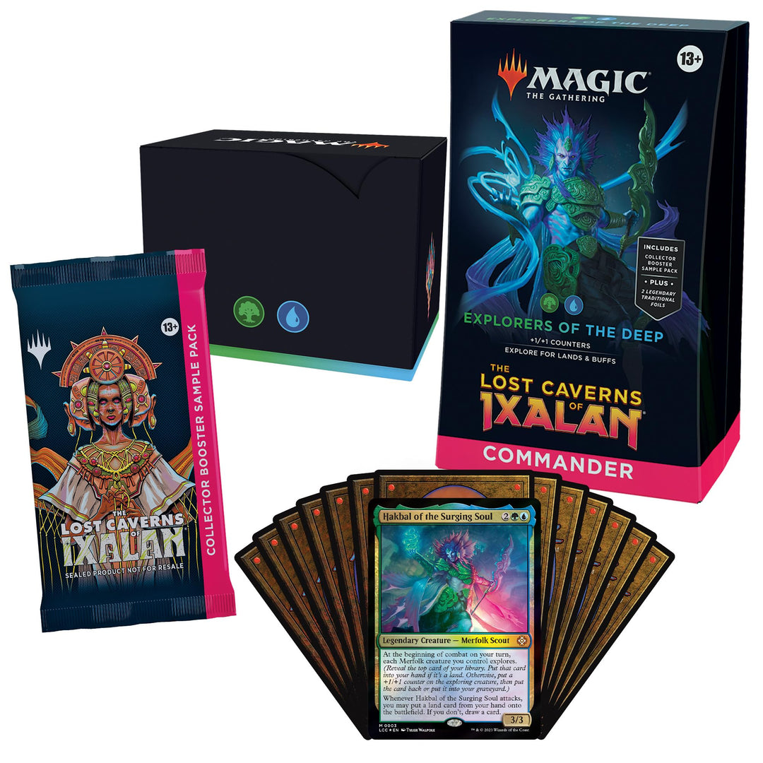 Magic: The Gathering - Lost Caverns of Ixalan Commander Deck - Explorers of the Deep
