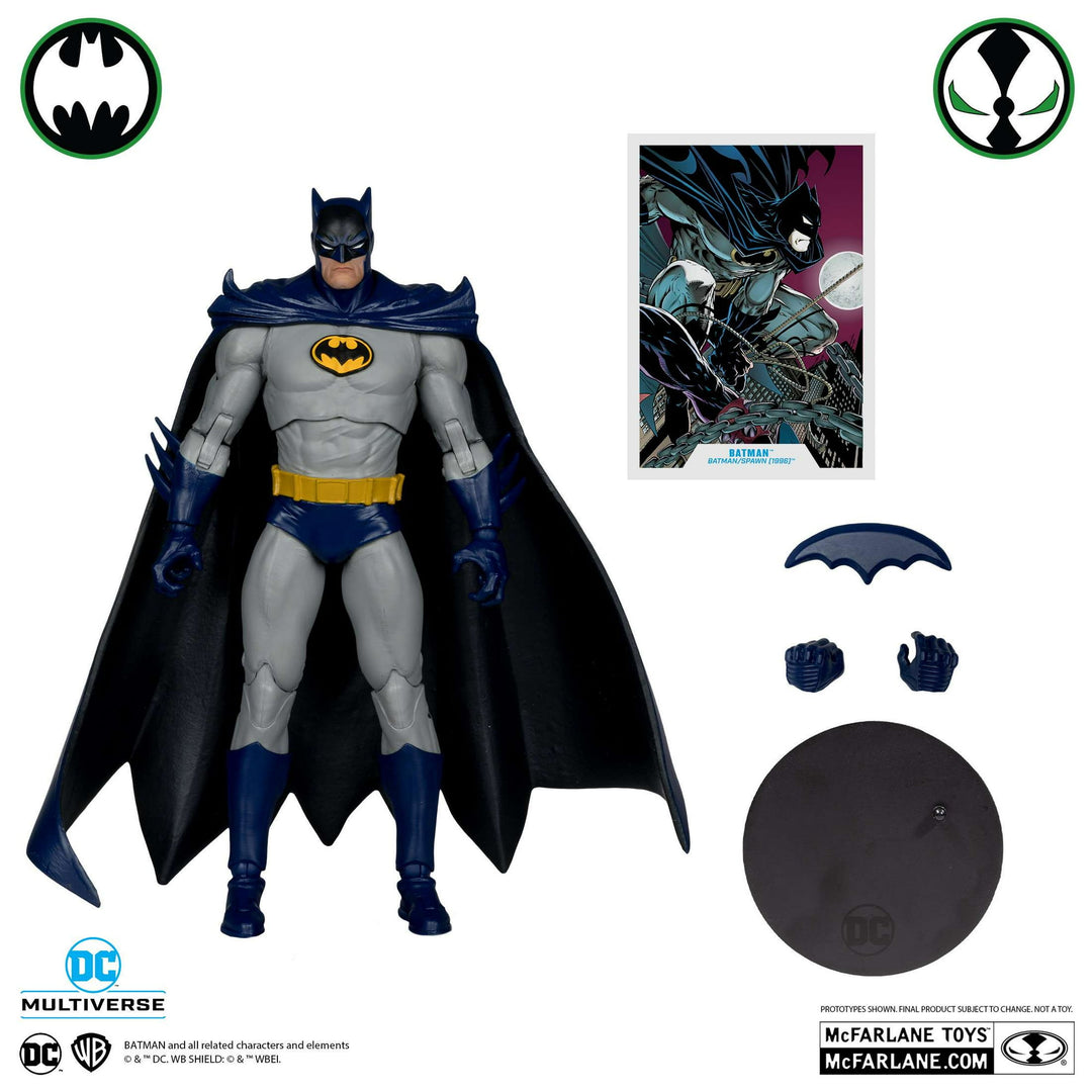 DC Multiverse Batman Wave 3 7-Inch Scale Action Figure - Batman/Spawn Platinum Edition