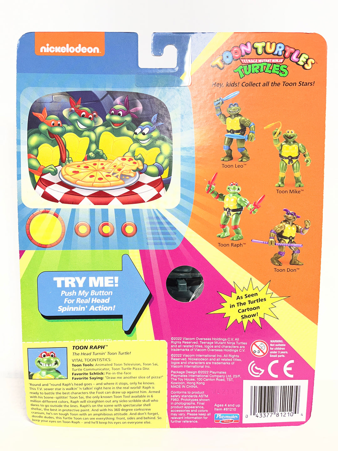 Teenage Mutant Ninja Turtles Toon Raph Action Figure
