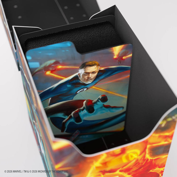 Magic: The Gathering: Marvel Super Heroes: Soft Dynarate 100+ XL Deck Box - Fantastic Four Unleashed