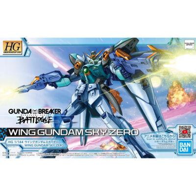 Gundam HG 1/144 Model Kit: Wing Gundam Sky Zero