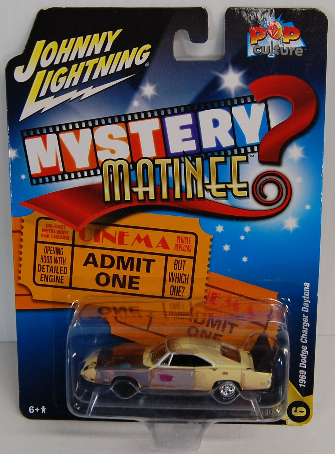 Johnny Lightning  Pop Culture - Joe Dirt 1969 Dodge Charger Daytona
