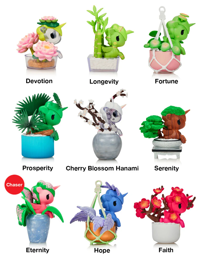 tokidoki Botanical Bonsai Unicorno Blind Box
