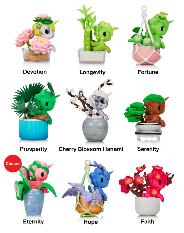 tokidoki Botanical Bonsai Unicorno Blind Box