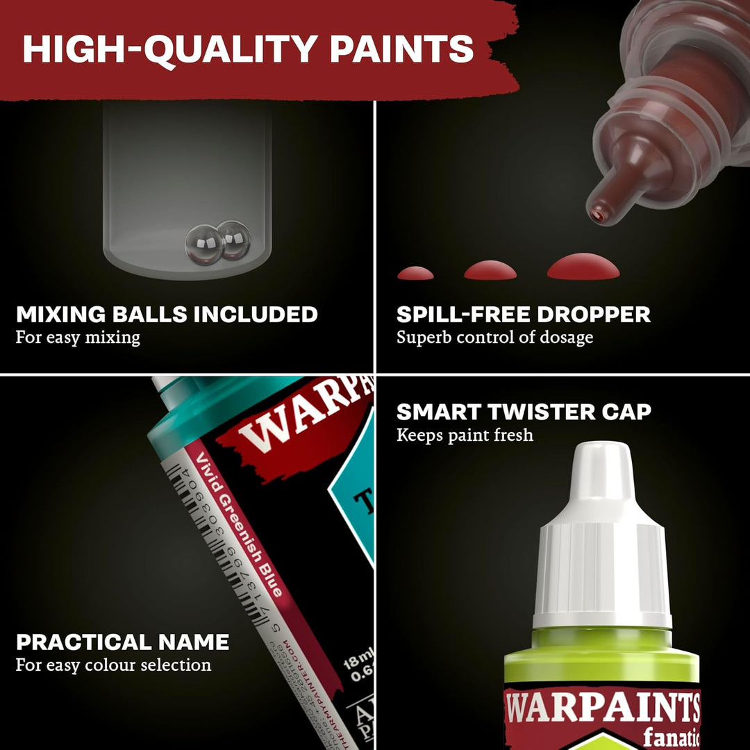 The Army Painter - Warpaints Fanatic: Most Wanted Paint Set